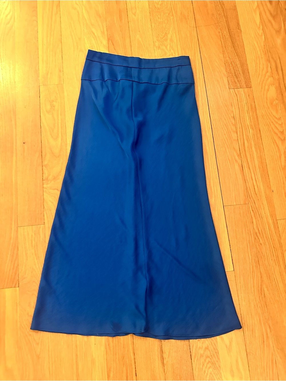 Free People Royal Blue Maxi Skirt Size 8 NWT
